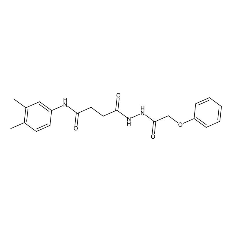 Buy N 3 4 Dimethylphenyl 4 Oxo 4 2 Phenoxyacetyl Hydrazino Butanamide