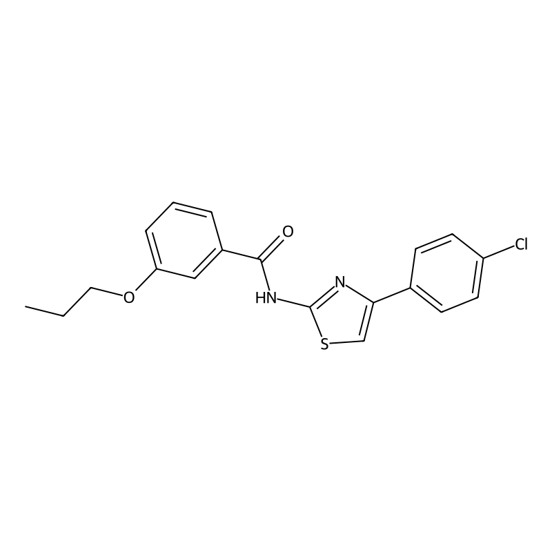 Buy N 4 4 Chlorophenyl 1 3 Thiazol 2 Yl 3 Propoxybenzamide