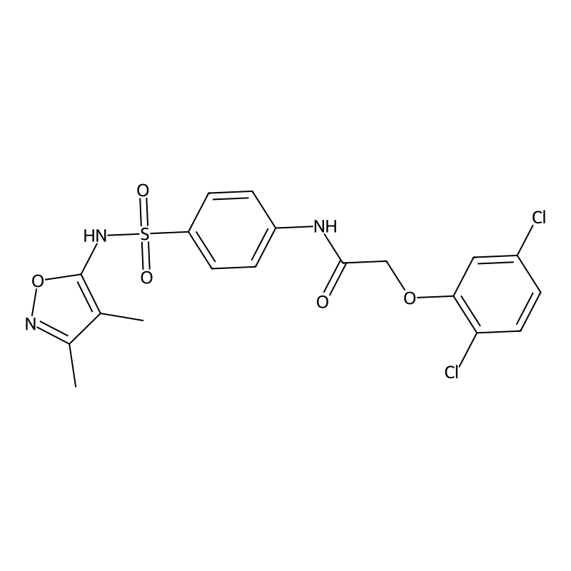 Buy 2 2 5 Dichlorophenoxy N 4 3 4 Dimethyl 5 Isoxazolyl Amino