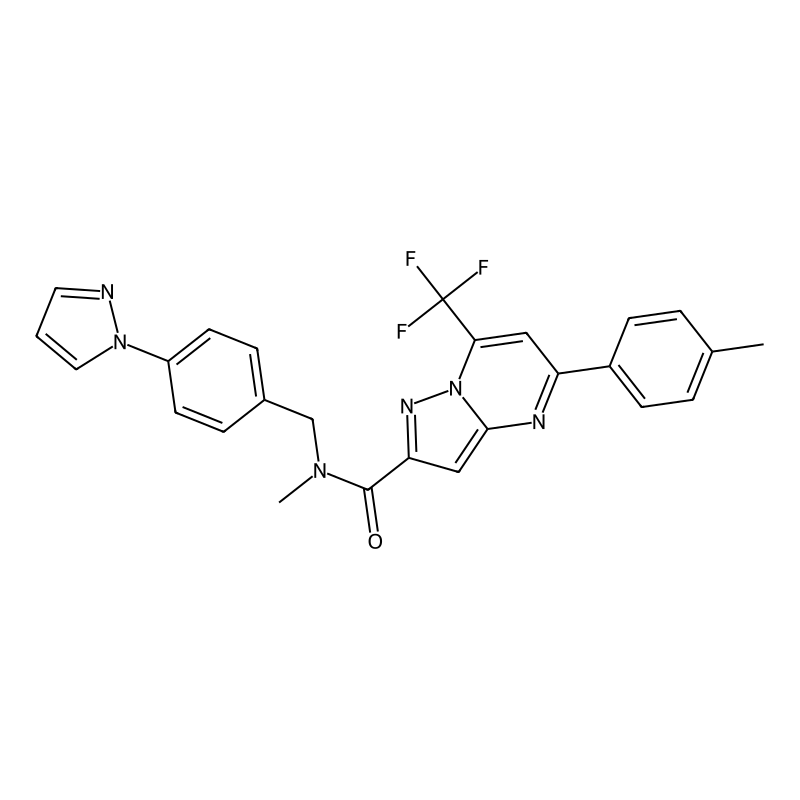 Buy N Methyl 5 4 Methylphenyl N 4 1H Pyrazol 1 Yl Benzyl 7