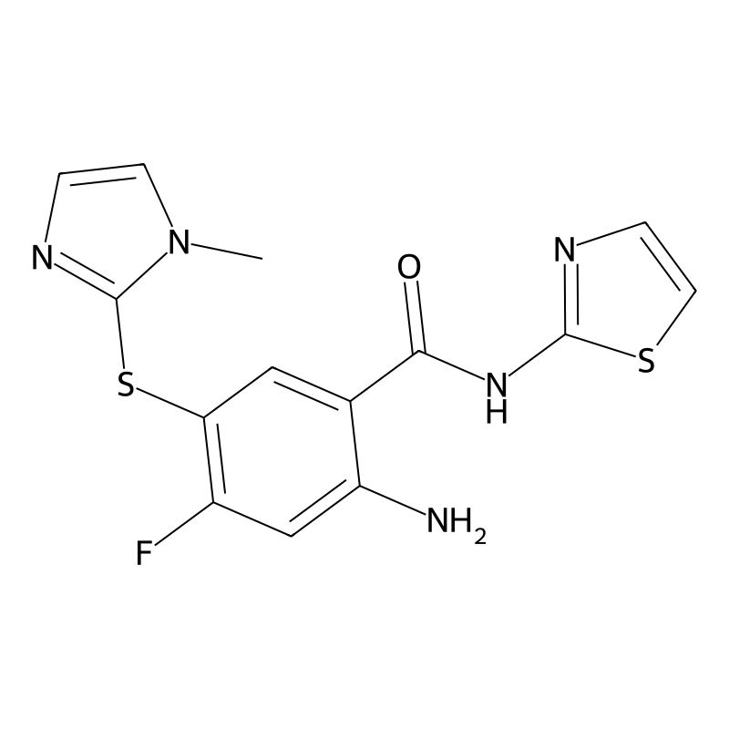 Buy Amino Fluoro Methyl H Imidazol Yl Sulfanyl N