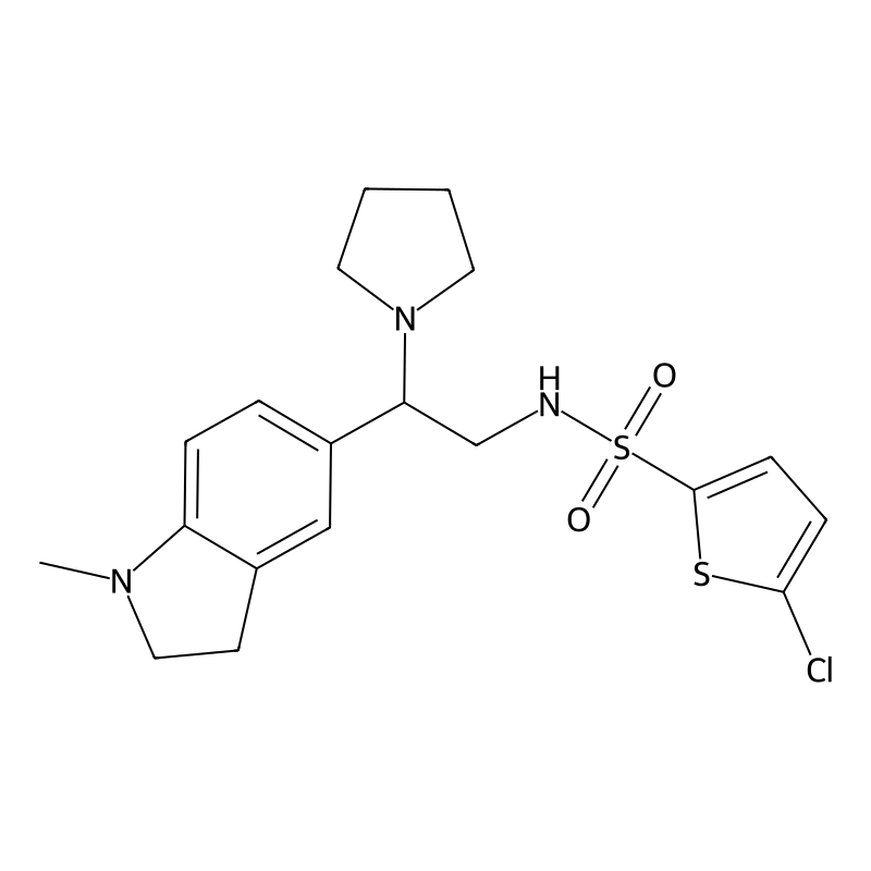 Buy 5 Chloro N 2 1 Methylindolin 5 Yl 2 Pyrrolidin 1 Yl Ethyl