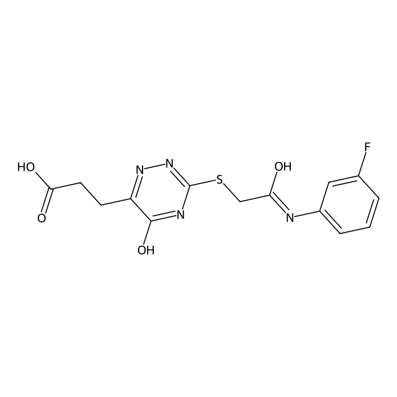 Buy 3 3 2 3 Fluorophenyl Amino 2 Oxoethyl Sulfanyl 5 Hydroxy 1 2