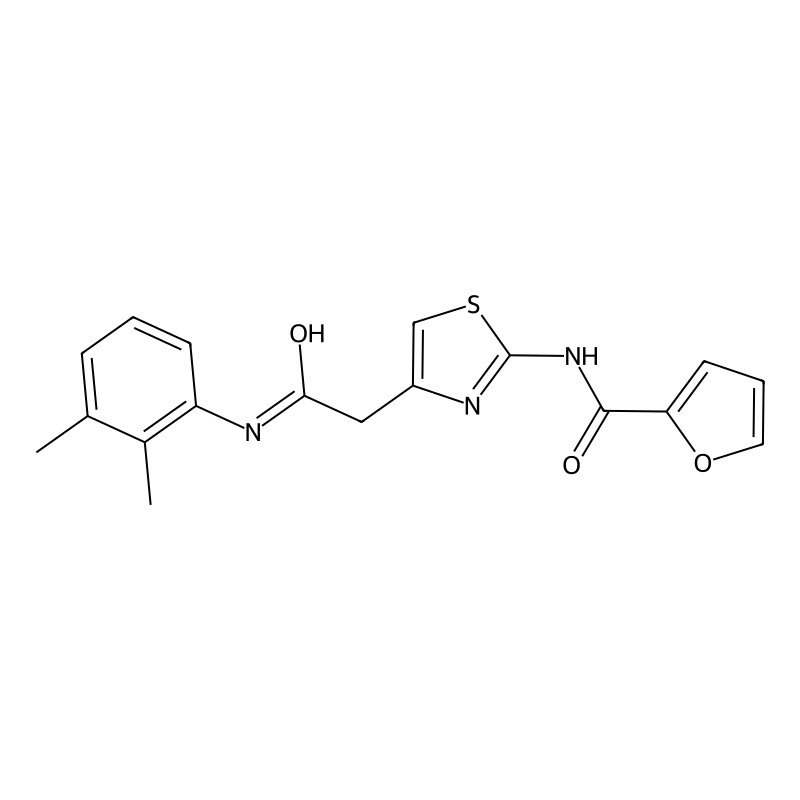 Buy N 4 2 2 3 Dimethylphenyl Amino 2 Oxoethyl Thiazol 2 Yl Furan 2