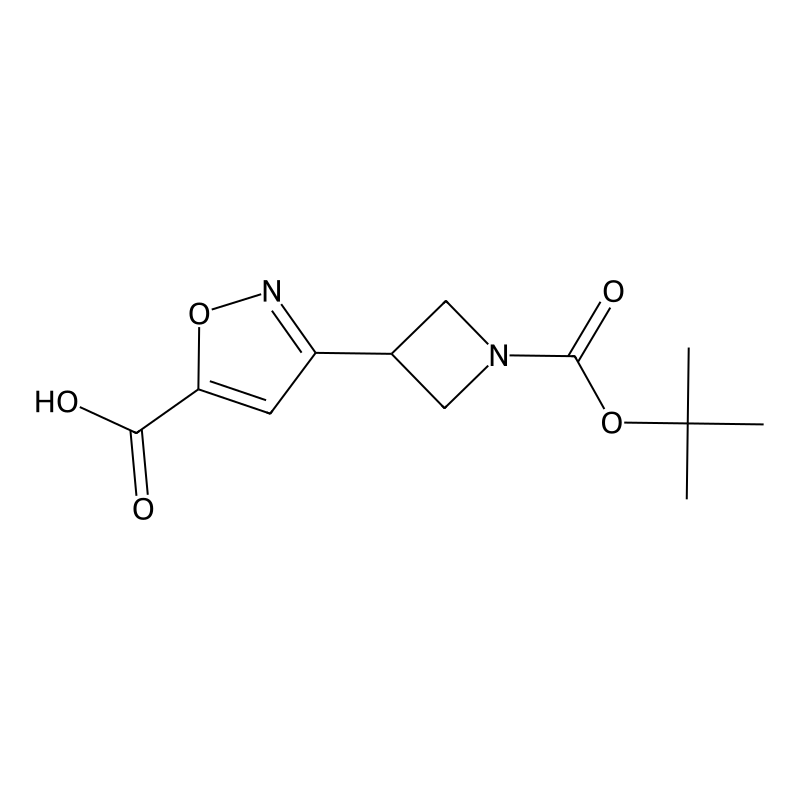 Buy 3 1 Tert Butoxycarbonyl Azetidin 3 Yl Isoxazole 5 Carboxylic Acid