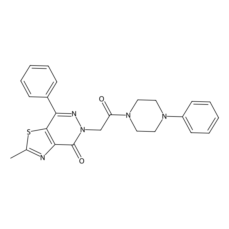 Buy Methyl Oxo Phenylpiperazin Yl Ethyl Phenylthiazolo