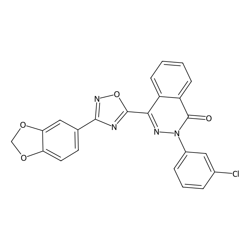 Buy 4 3 1 3 Benzodioxol 5 Yl 1 2 4 Oxadiazol 5 Yl 2 3 Chlorophenyl