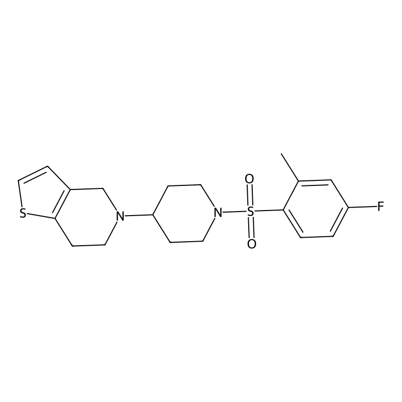 Buy Fluoro Methylphenyl Sulfonyl Piperidin Yl