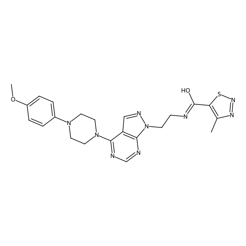 Buy N Methoxyphenyl Piperazin Yl H Pyrazolo D