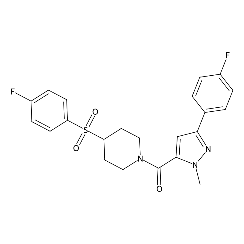 Buy 3 4 Fluorophenyl 1 Methyl 1H Pyrazol 5 Yl 4 4 Fluorophenyl