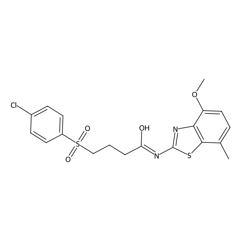 Buy Chlorophenyl Sulfonyl N Methoxy Methylbenzo D Thiazol