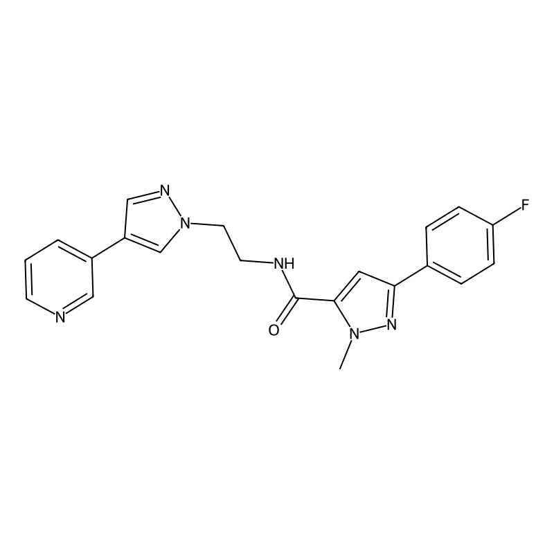 Buy Fluorophenyl Methyl N Pyridin Yl H Pyrazol Yl