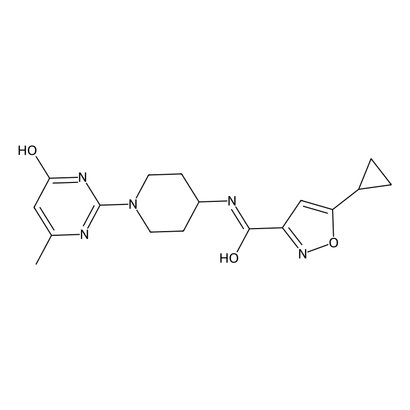 Buy 5 Cyclopropyl N 1 4 Methyl 6 Oxo 1 6 Dihydropyrimidin 2 Yl