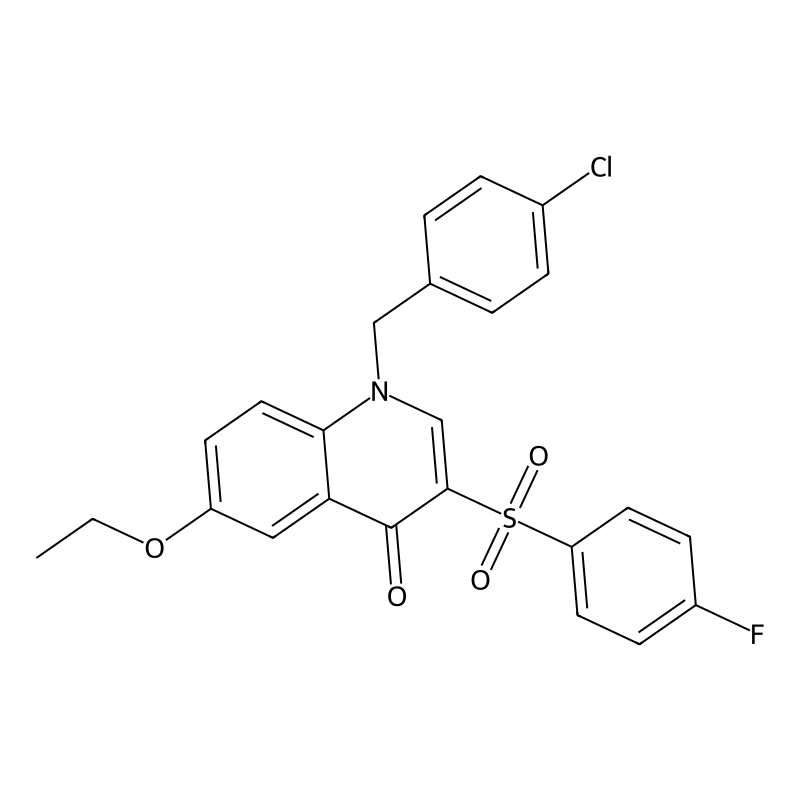 Buy 1 4 Chlorophenyl Methyl 6 Ethoxy 3 4 Fluorophenyl