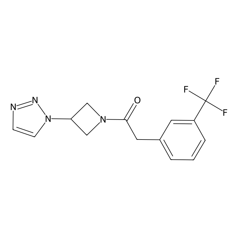 Buy 1 3 1H 1 2 3 Triazol 1 Yl Azetidin 1 Yl 2 3 Trifluoromethyl