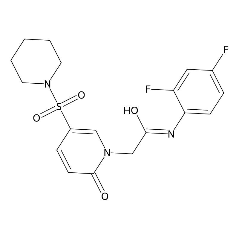 Buy N Difluorophenyl Oxo Piperidin Ylsulfonyl Pyridin