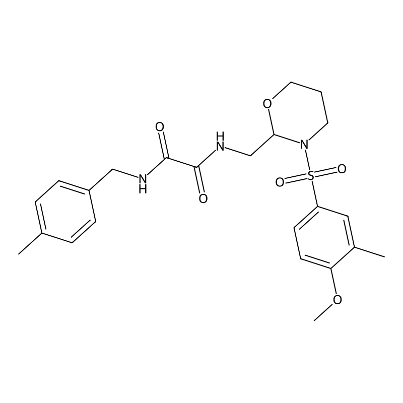 Buy N1 3 4 Methoxy 3 Methylphenyl Sulfonyl 1 3 Oxazinan 2 Yl