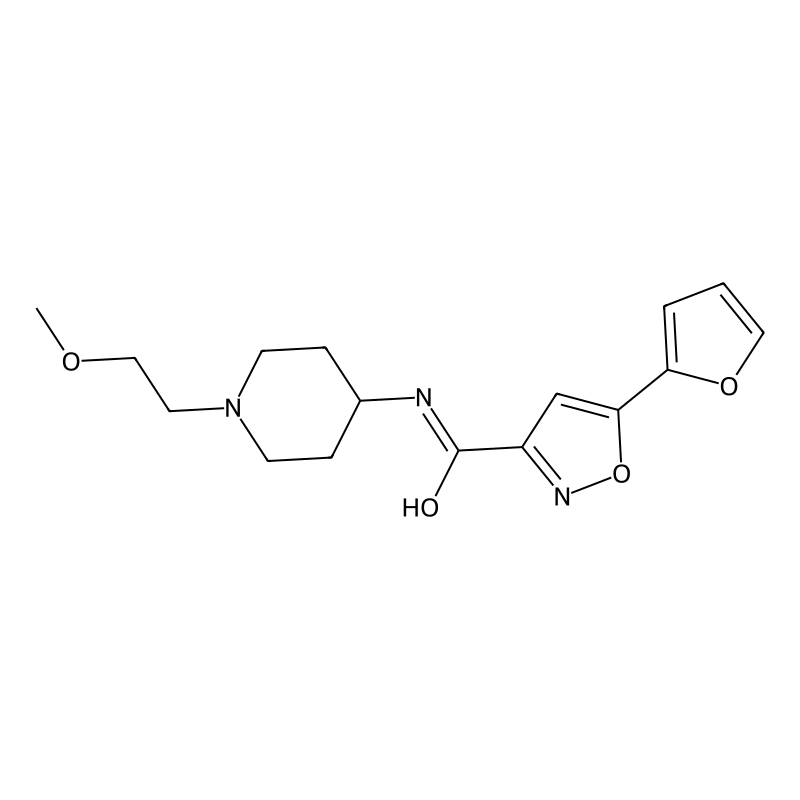 Buy Furan Yl N Methoxyethyl Piperidin Yl Isoxazole