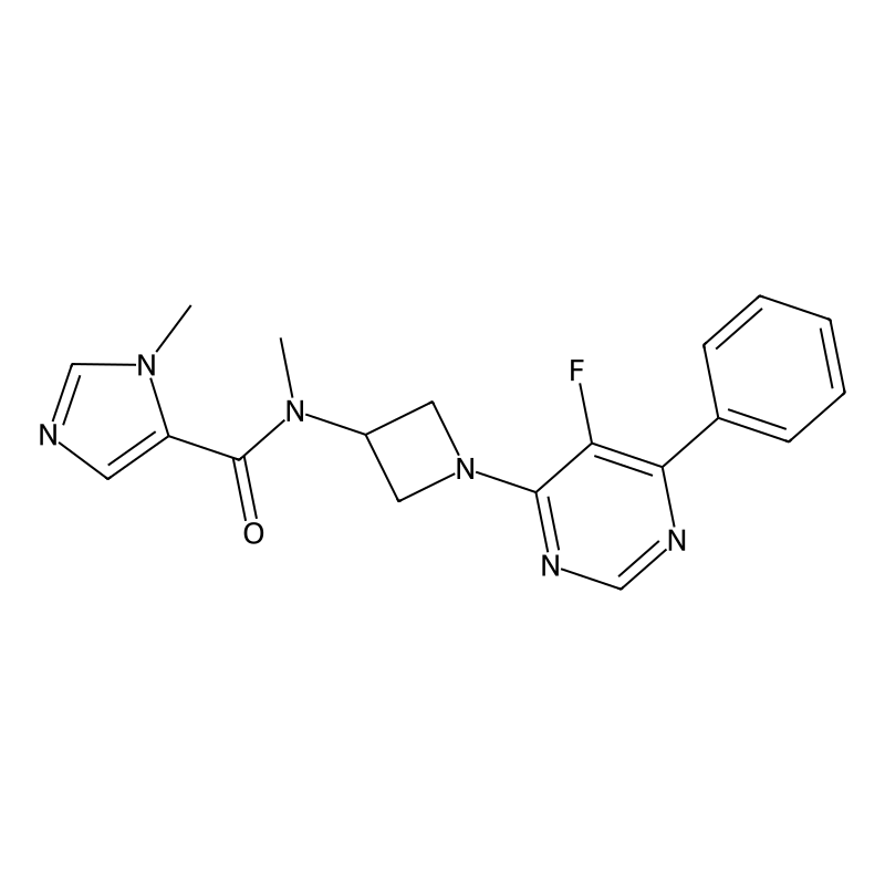 Buy N 1 5 Fluoro 6 Phenylpyrimidin 4 Yl Azetidin 3 Yl N 3