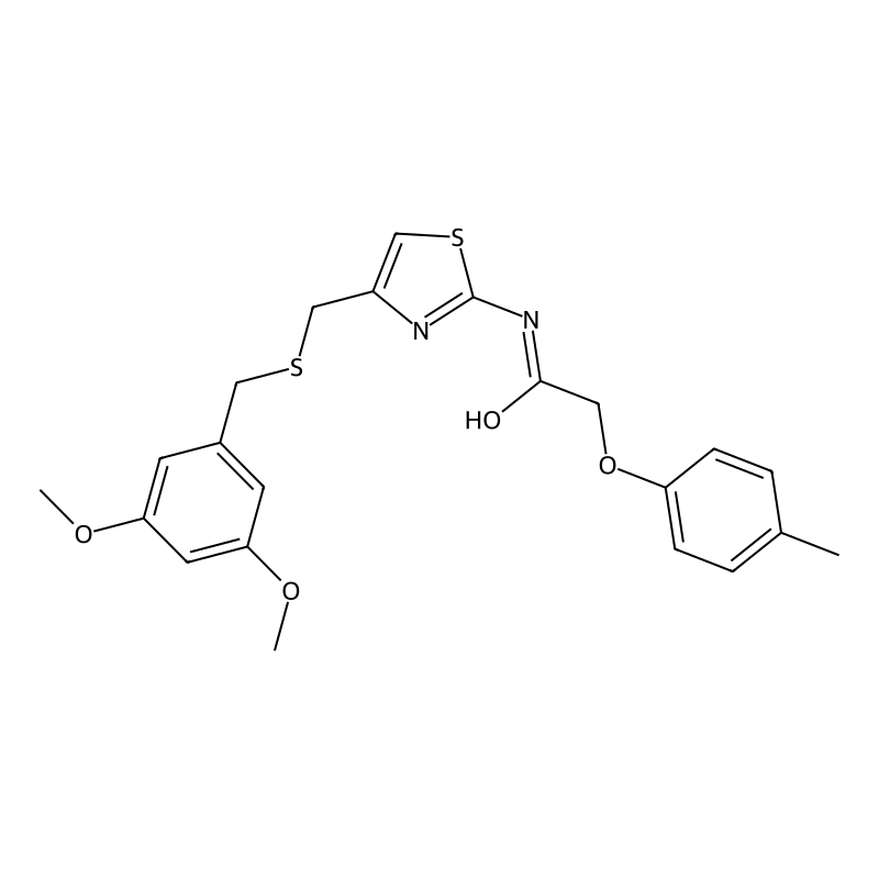 Buy N Dimethoxybenzyl Thio Methyl Thiazol Yl P Tolyloxy