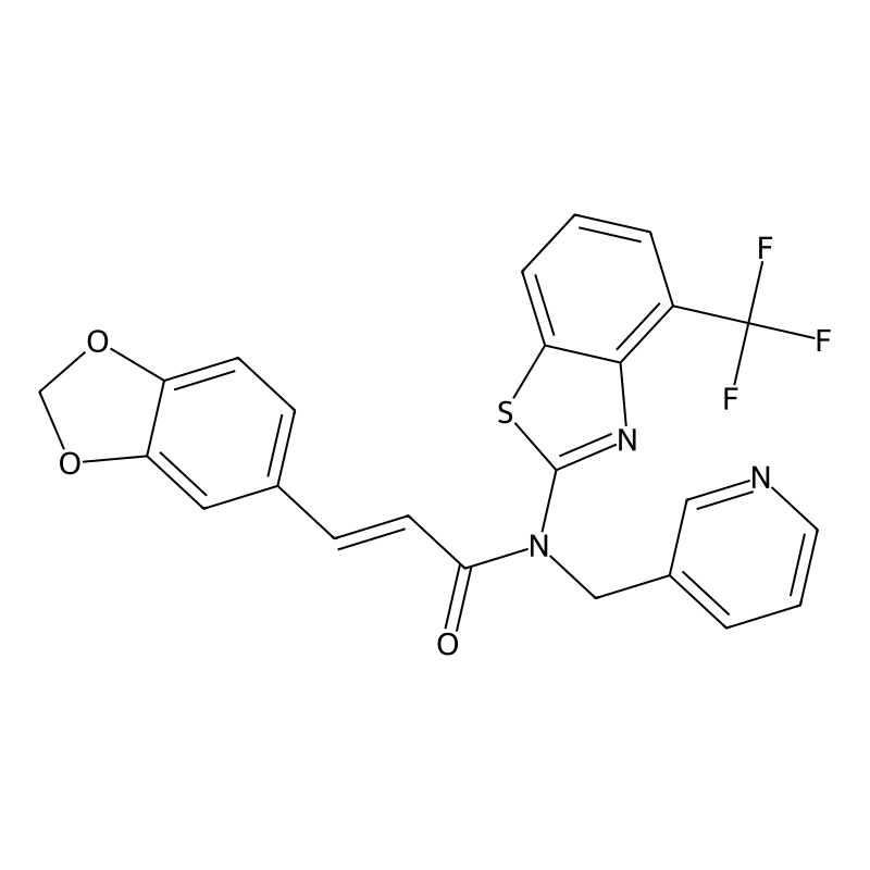 Buy E 3 Benzo D 1 3 Dioxol 5 Yl N Pyridin 3 Ylmethyl N 4