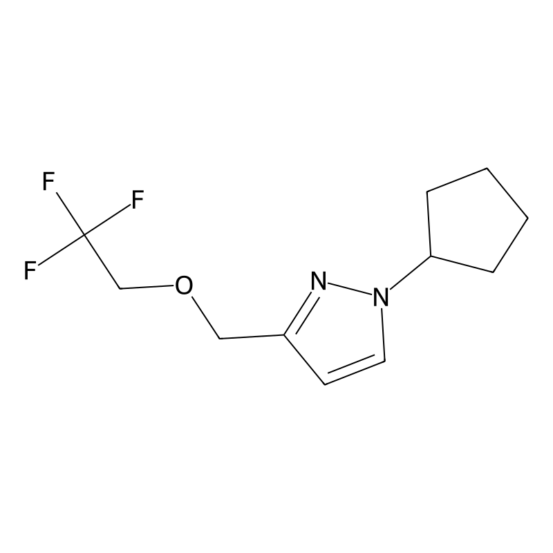 Buy 1 Cyclopentyl 3 2 2 2 Trifluoroethoxy Methyl 1H Pyrazole