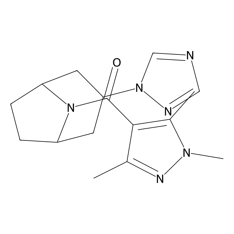 Buy 1R 5S 3 1H 1 2 4 Triazol 1 Yl 8 Azabicyclo 3 2 1 Octan 8 Yl 1