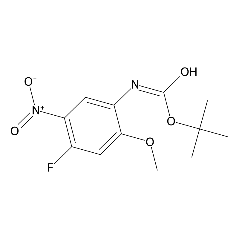 Buy Tert Butyl 4 Fluoro 2 Methoxy 5 Nitrophenyl Carbamate 1802924 13 5