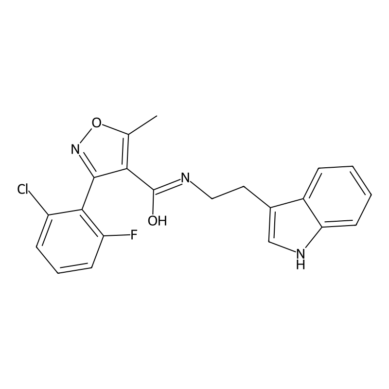 Buy 3 2 Chloro 6 Fluorophenyl N 2 1H Indol 3 Yl Ethyl 5 Methyl 1 2