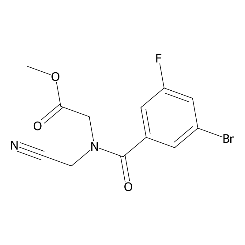 Buy Methyl 2 3 Bromo 5 Fluorobenzoyl Cyanomethyl Amino Acetate