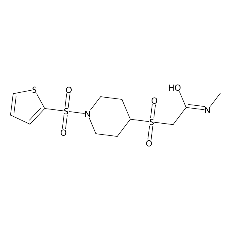 Buy N Methyl 2 1 Thiophen 2 Ylsulfonyl Piperidin 4 Yl Sulfonyl