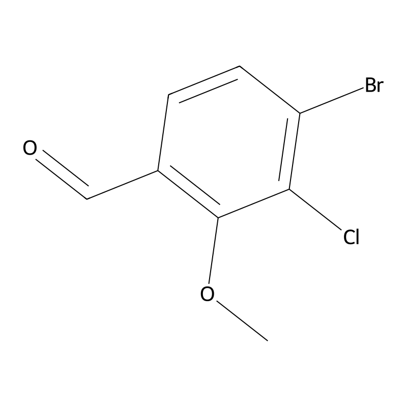 Buy 4 Bromo 3 Chloro 2 Methoxybenzaldehyde 1782181 57 0