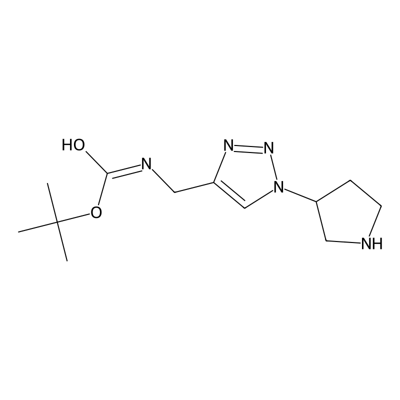 Buy Tert Butyl N Pyrrolidin Yl H Triazol Yl Methyl