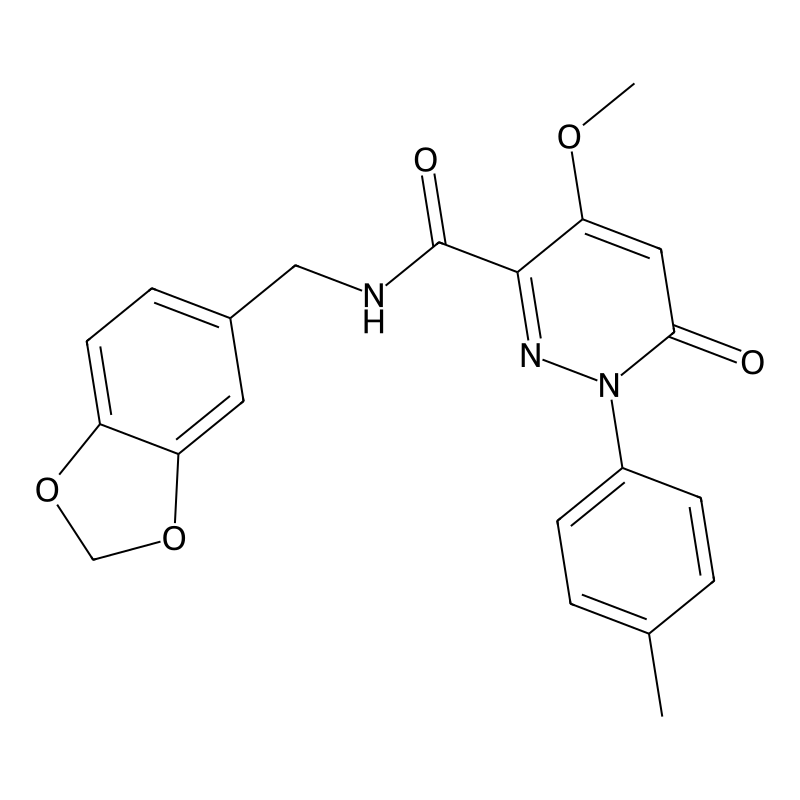 Buy N 1 3 Benzodioxol 5 Ylmethyl 4 Methoxy 1 4 Methylphenyl 6