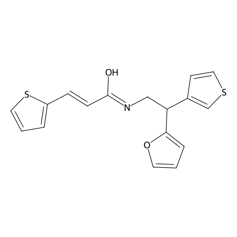 Buy 2E N 2 Furan 2 Yl 2 Thiophen 3 Yl Ethyl 3 Thiophen 2 Yl