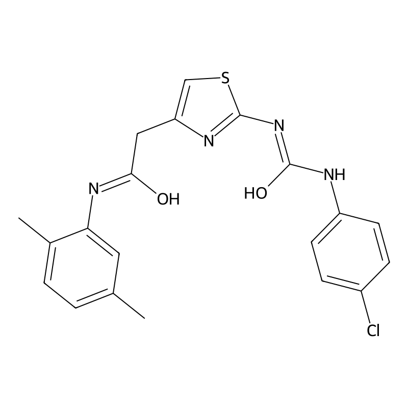 Buy 2 2 3 4 Chlorophenyl Ureido Thiazol 4 Yl N 2 5 Dimethylphenyl