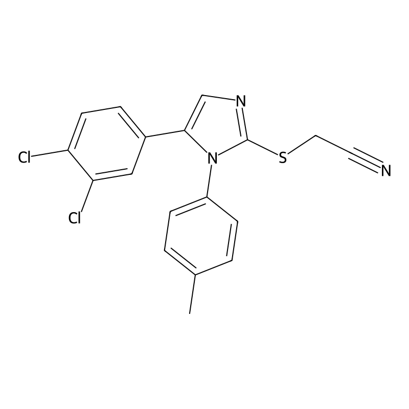 Buy 2 5 3 4 Dichlorophenyl 1 P Tolyl 1H Imidazol 2 Yl Thio