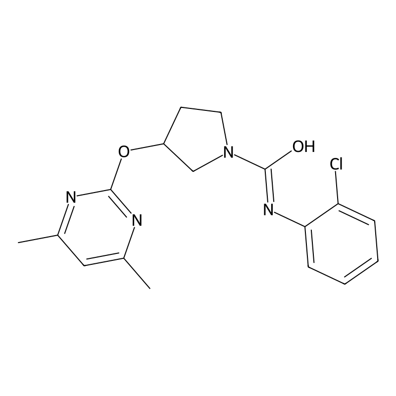 Buy N 2 Chlorophenyl 3 4 6 Dimethylpyrimidin 2 Yl Oxy Pyrrolidine 1