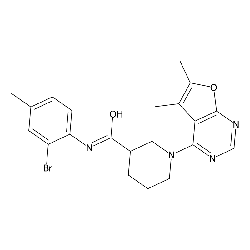 Buy N 2 Bromo 4 Methylphenyl 1 5 6 Dimethylfuro 2 3 D Pyrimidin 4 Yl