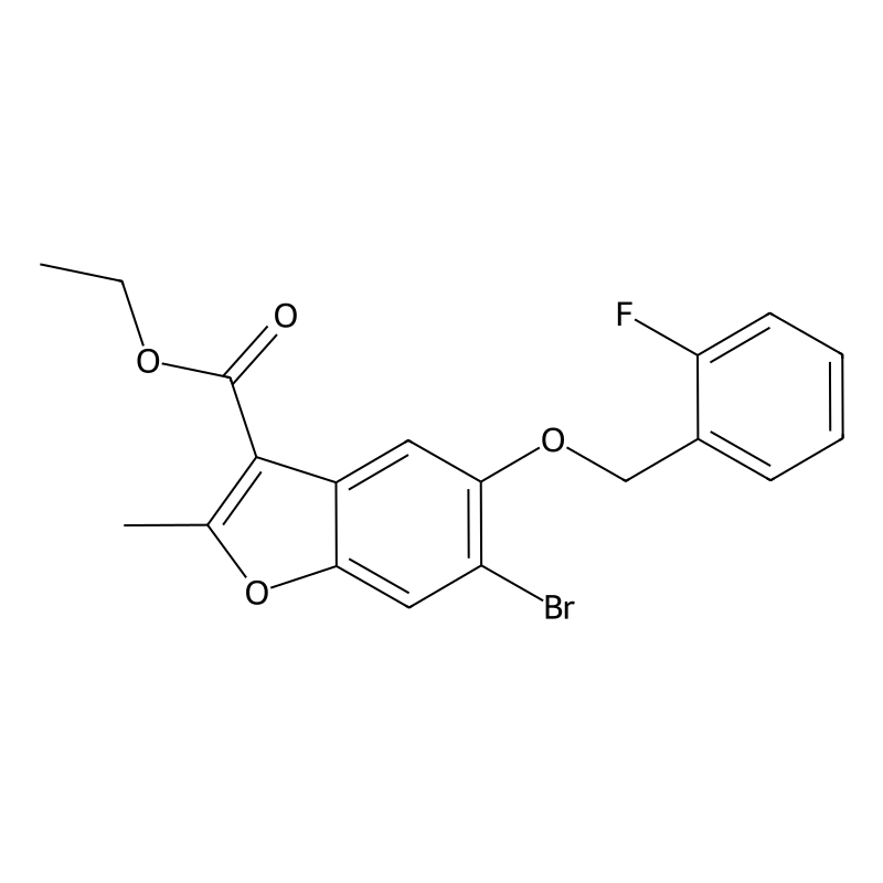 Buy Ethyl Bromo Fluorophenyl Methoxy Methyl Benzofuran