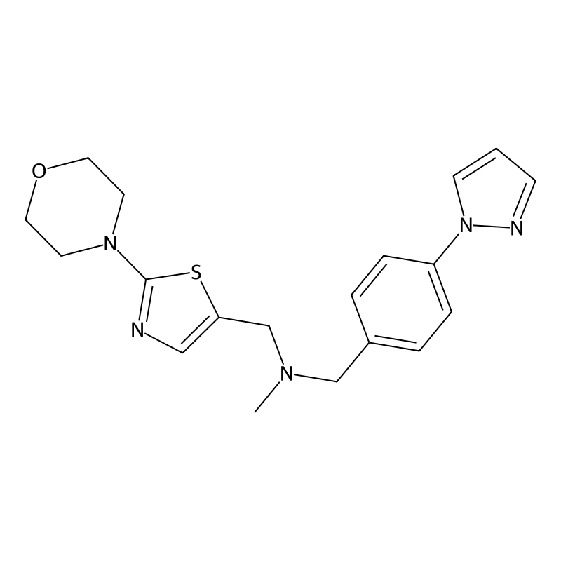 Buy N Methyl Morpholinyl Thiazol Yl N H Pyrazol