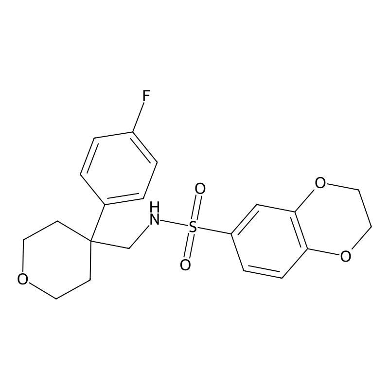 Buy N 4 4 Fluorophenyl Oxan 4 Yl Methyl 2 3 Dihydro 1 4