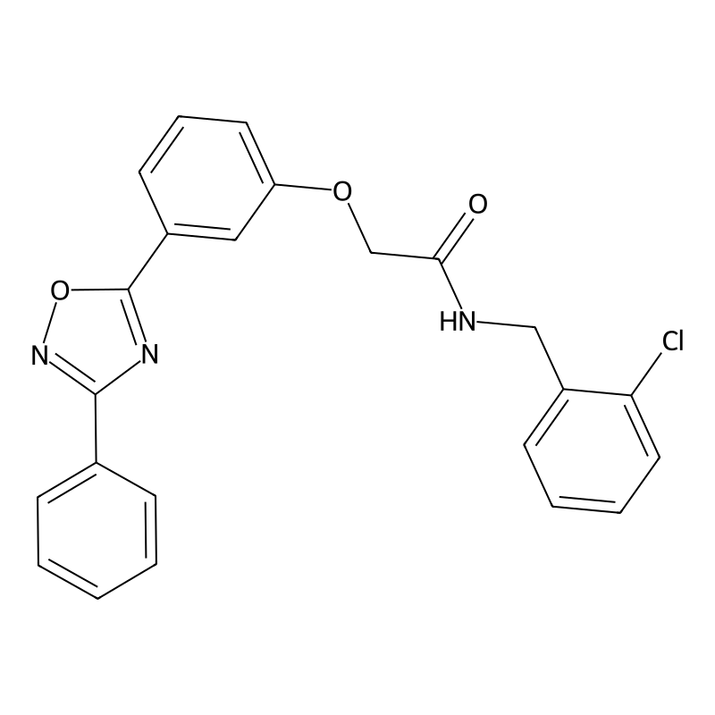 Buy N Chlorobenzyl Phenyl Oxadiazol Yl Phenoxy