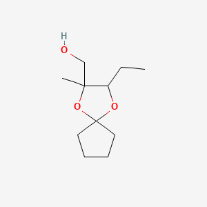 D Erythro Pentitol 2 3 O Cyclopentylidene 4 5 Dideoxy 2 C Methyl 9CI