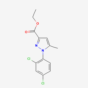 1 2 4 Dichloro Phenyl 5 Methyl 1H Pyrazole 3 Carboxylic Acid Ethyl