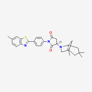 1 4 6 Methyl 1 3 Benzothiazol 2 Yl Phenyl 3 1 3 3 Trimethyl 6