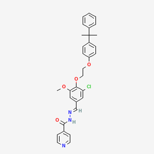 N 3 Chloro 5 Methoxy 4 2 4 1 Methyl 1 Phenylethyl Phenoxy Ethoxy