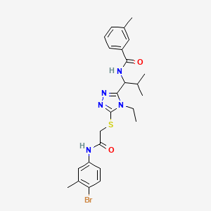 N Bromo Methylphenyl Amino Oxoethyl Sulfanyl