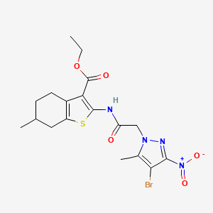 Bromo Methyl Nitro Pyrazol Yl Acetylamino Methyl