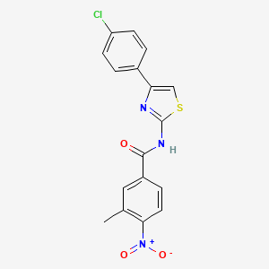 N Chlorophenyl Thiazol Yl Methyl Nitrobenzamide